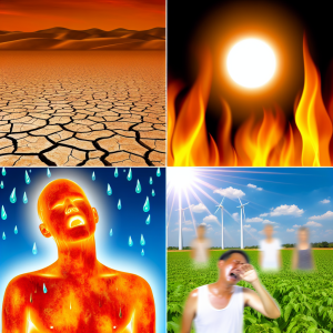 жара